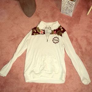 Victoria secret Terry cloth sweatshirt size:S